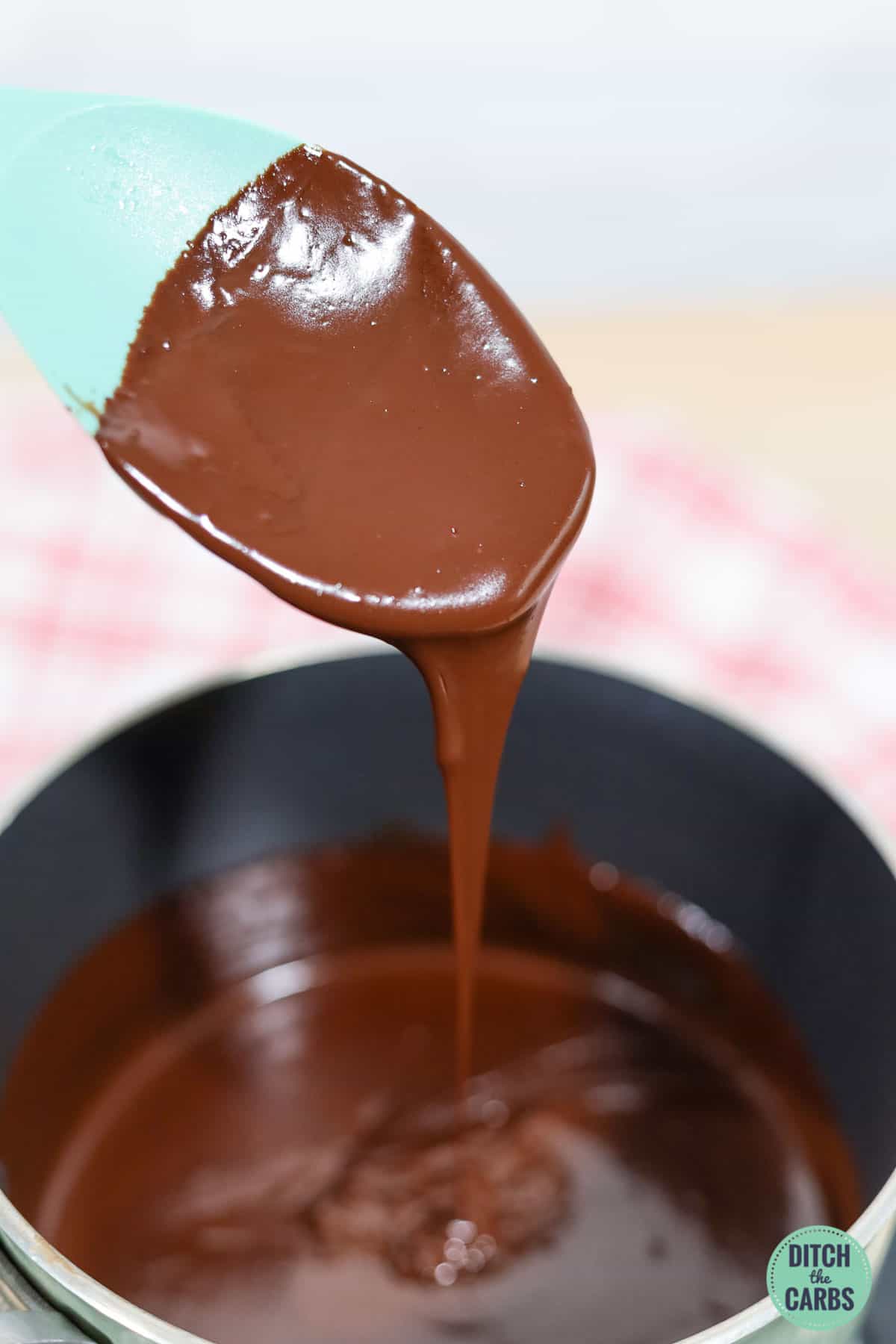 Keto Chocolate Ganache Cheesecake (New York Cheesecake)