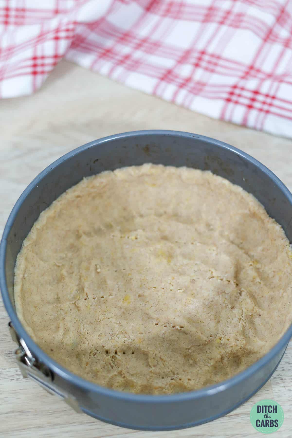 Keto Chocolate Ganache Cheesecake (New York Cheesecake)