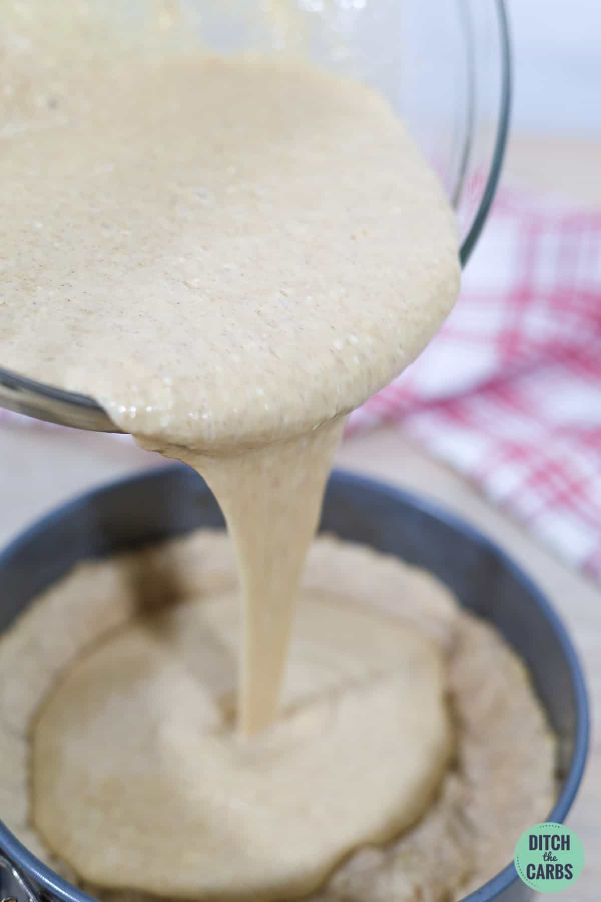 Keto Chocolate Ganache Cheesecake (New York Cheesecake)