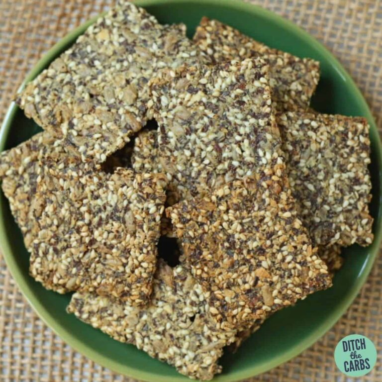 Best Crunchy Wheat-Free Crackers (Low-Carb)