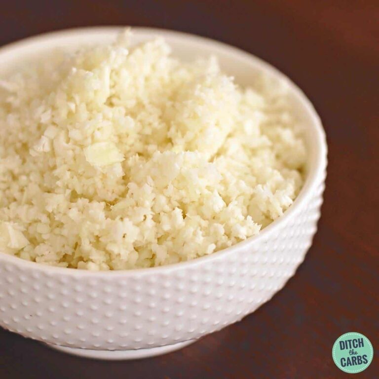 How To Make Cauliflower Rice (No Mess Method)