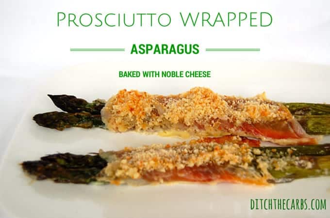 Prosciutto Wrapped Asparagus | ditchthecarbs.com