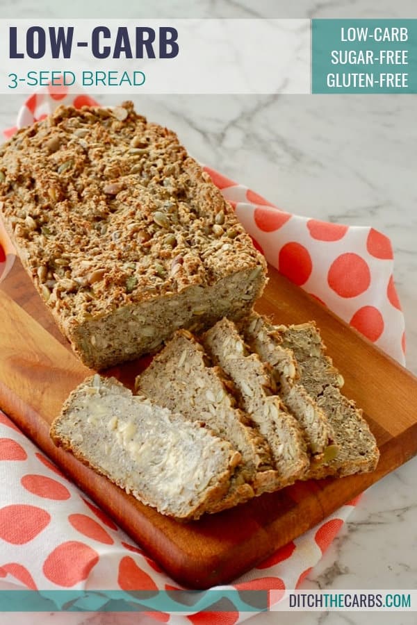 Low-carb 3 seed bread 2