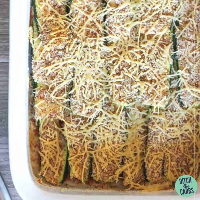 Easy Zucchini And Parmesan Bake (Gluten-Free)
