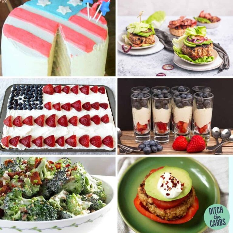 The Best 4th July Low-Carb Keto Recipes (Sugar-Free)