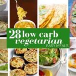 Perfect low carb vegetarian meals. Low carb can be so difficult for vegetarians, but these recipes change everything. | ditchthecarbs.com