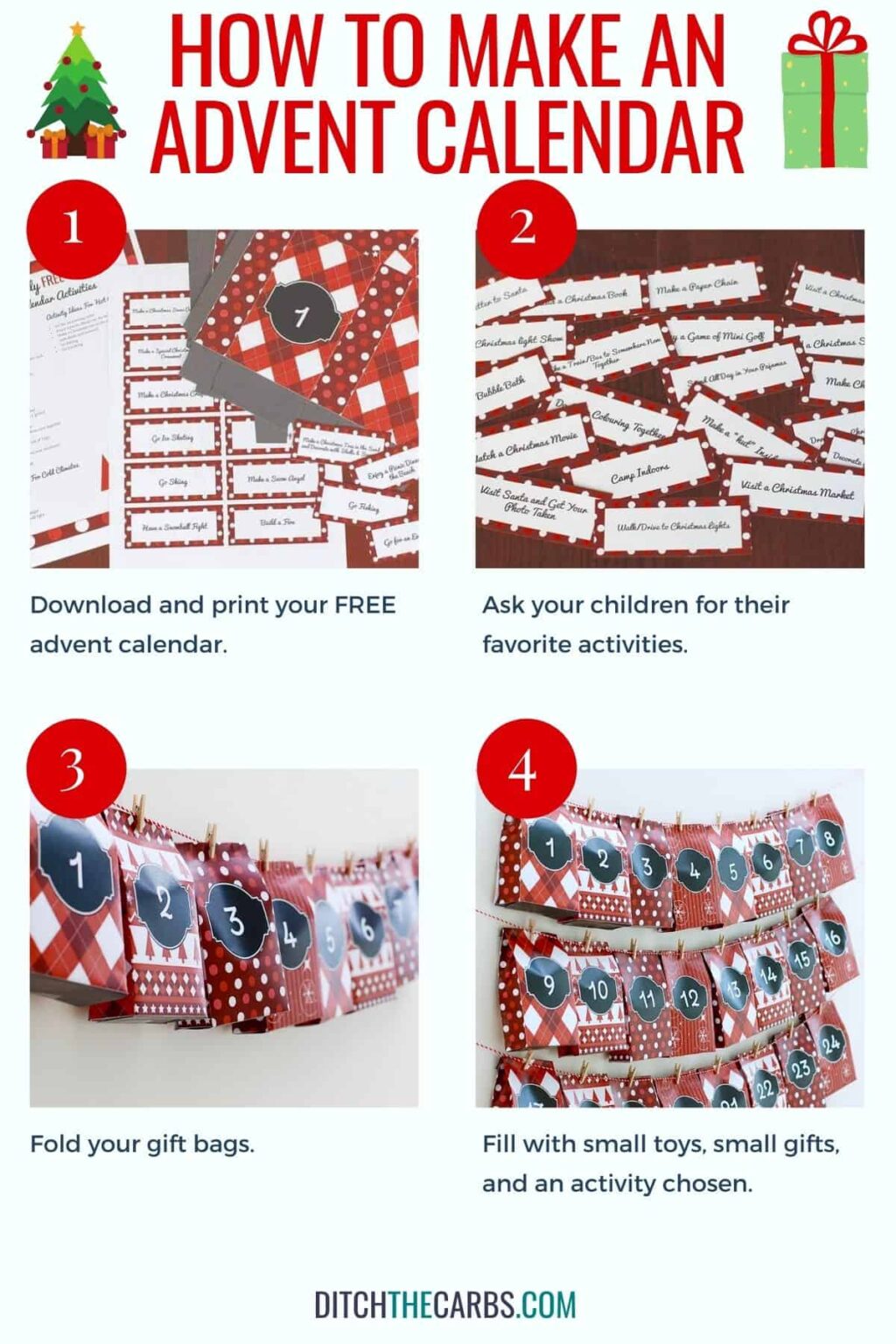 Sugar Free Advent Calendar (FREE Printables) Thinlicious Sugar Free Advent Calendar (FREE Printables) Thinlicious