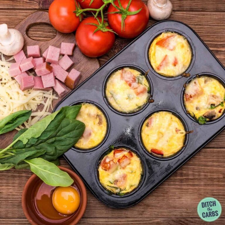 Easy Baked Ham And Egg Cups (Keto-Friendly)