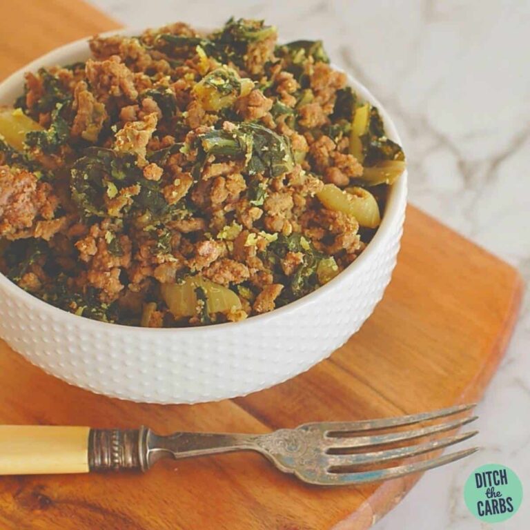 Quick Keto Curry Beef Bowl (Ground Beef Curry) Thinlicious