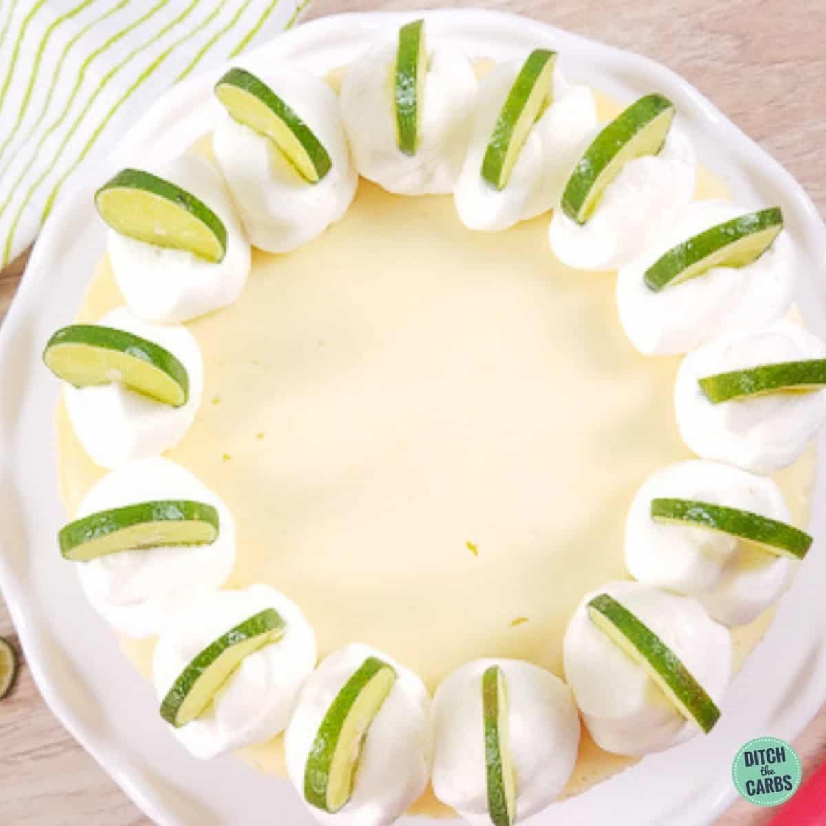 Instant Pot Key Lime Cheesecake - Pressure Cooker Meals