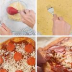 Fat Head Pizza recipe collage