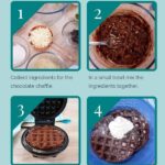 Yum! You will love this double chocolate chaffle recipe! #EasyDoubleChocolateChaffes #chaffle #ditchthecarbs #lowcarb #keto #glutenfree #sugarfree #healthyrecipes #familymeals