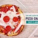 low-carb Pizza chaffles