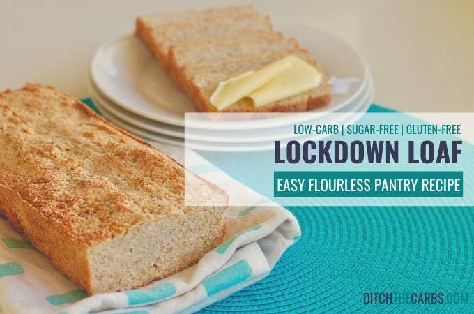 Easy Flourless Yeast-Free Bread (Low-Carb ) (1.9g carbs)