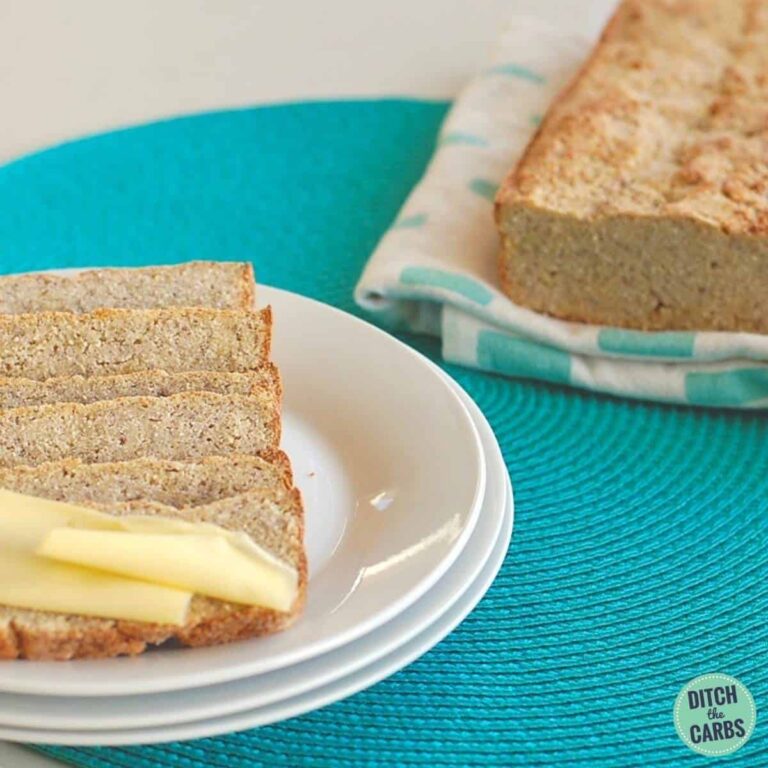 Easy Flourless Yeast-Free Bread (Low-Carb )