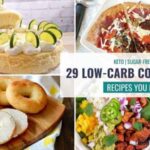 various plated low-carb copycat recipes