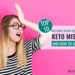 Top 10 keto mistakes girl shaking head