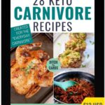 ipad mockup for Keto Carnivore Cookbook