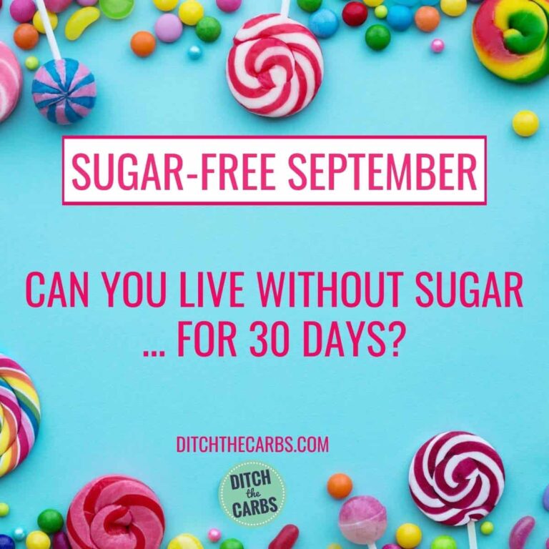Sugar-Free September 2021