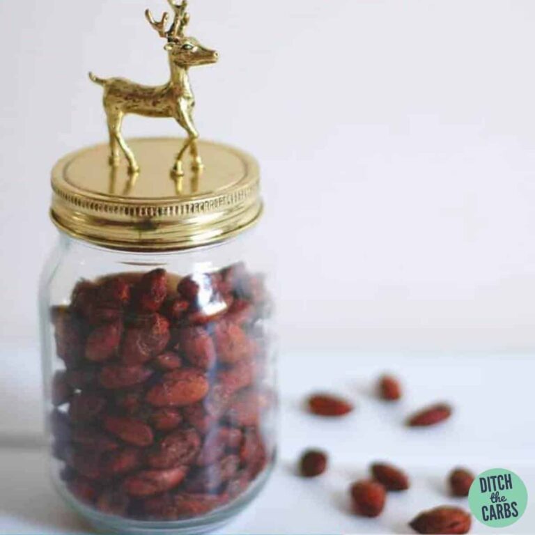 Crunchy Sugar-Free Roasted Almonds (Candied Almonds)