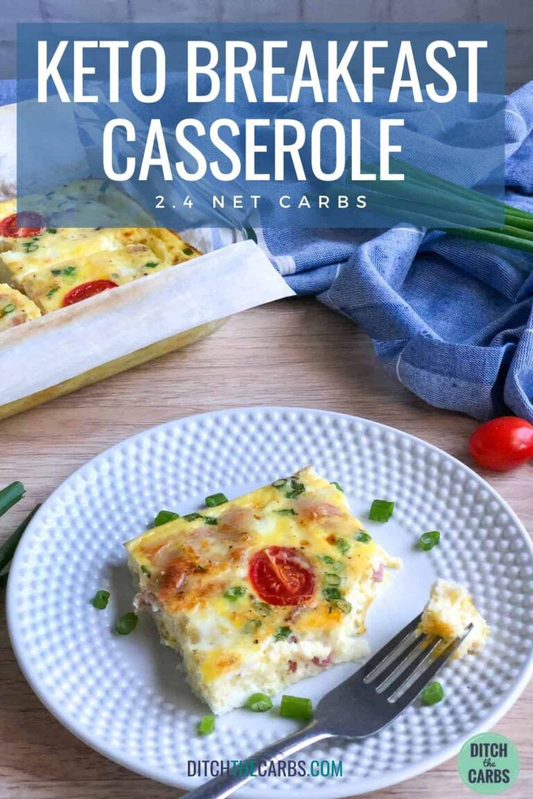 Breakfast Casserole (Egg and Bacon Pie) - 1.6g carbs