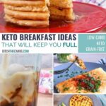 23 easy keto breakfast ideas collage of recipes