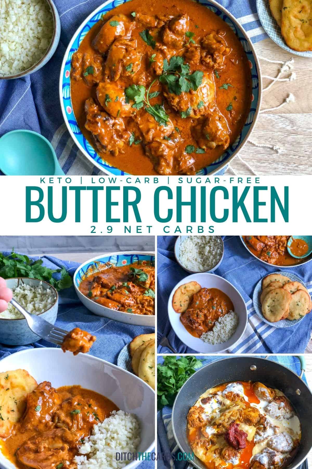The Best Keto Butter Chicken Recipe (+ Keto Naan Bread) Thinlicious