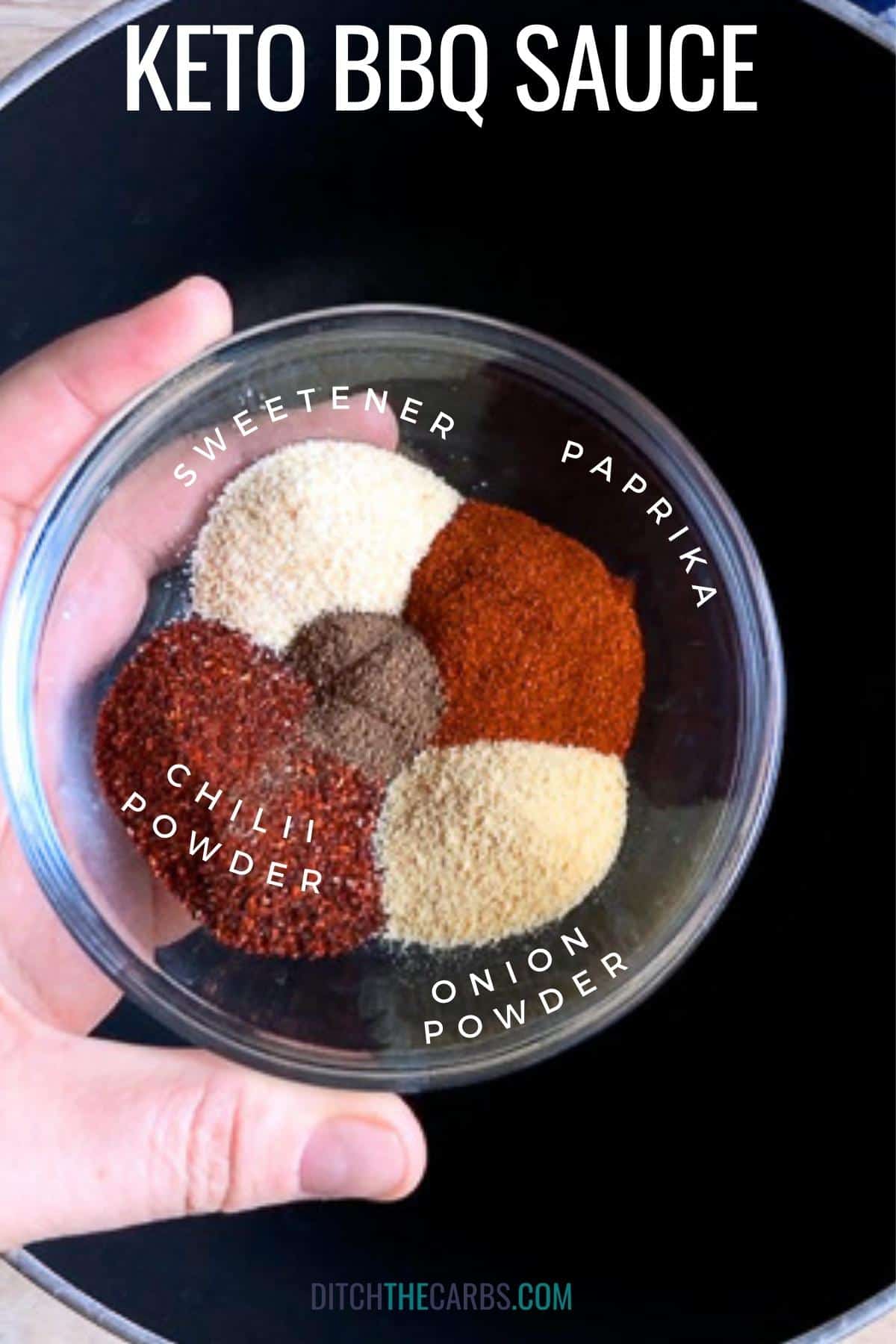 😋 Easy Tangy Keto BBQ Sauce Recipe (SugarFree) Thinlicious