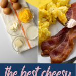 There's truly no faster, easier, or more versatile low-carb meal option than EGGS! And these scrambled eggs are the best! They're the fluffiest, cheesiest, most-flavor packed eggs you've ever tasted!