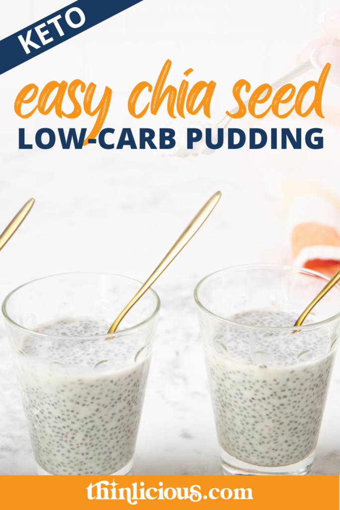 If mornings tend to be a little hectic in your house, this quick and easy low-carb pudding option might be the perfect solution. It's an easy keto breakfast!