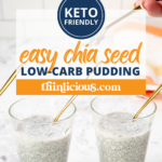 If mornings tend to be a little hectic in your house, this quick and easy low-carb pudding option might be the perfect solution. It's an easy keto breakfast!