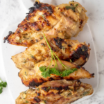 This ultra flavorful Honey Dijon Low-Carb Chicken recipe is a great low-carb dinner option that even your pickiest eaters will love. Even your friends who don't eat keto will ask for the recipe!