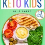 a plate of healthy keto food for keto kids