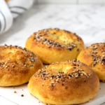 Switching to a ketogenic or low-carb lifestyle doesn't have to mean giving up everything. This bagel recipe is a perfect low carb breakfast option!
