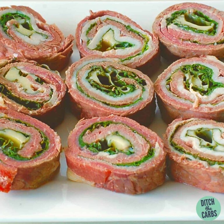 Easy Beef, Bacon, Spinach Cheese Rolls (Gluten-Free)
