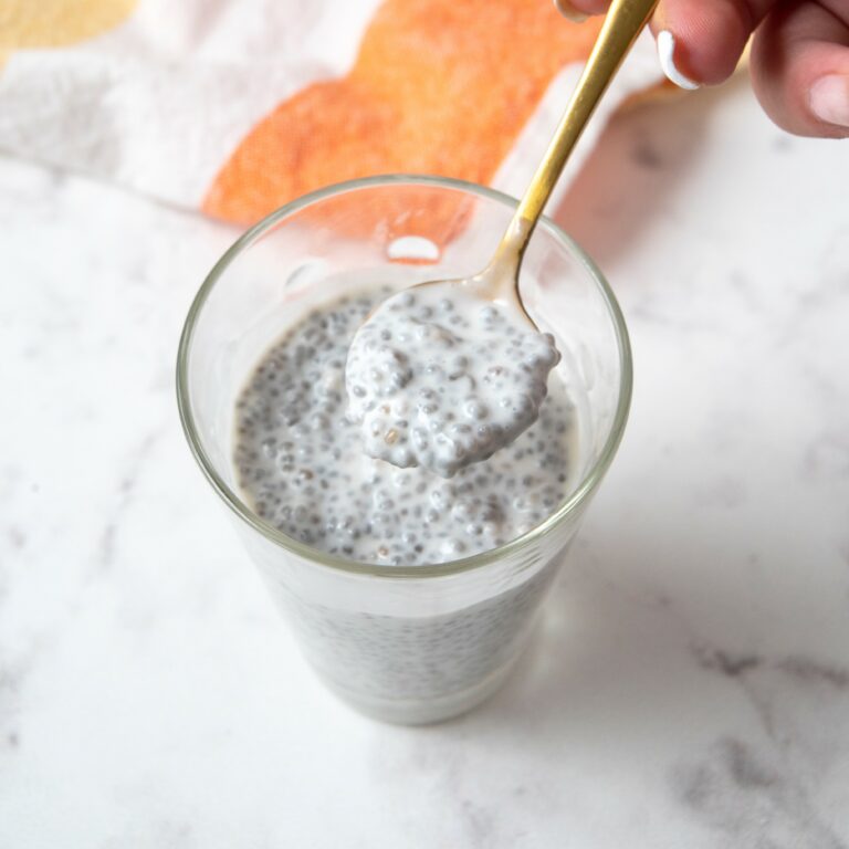 Easy Chia Seed Low-Carb Pudding