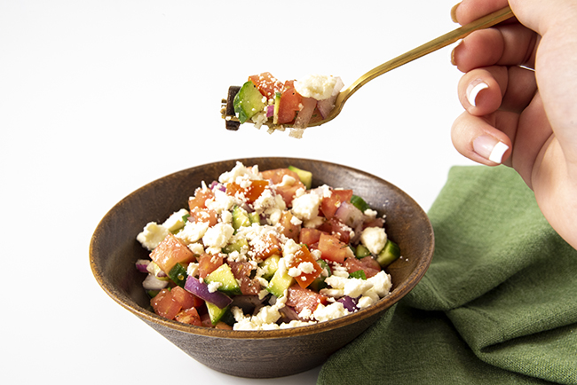 low-carb greek salad