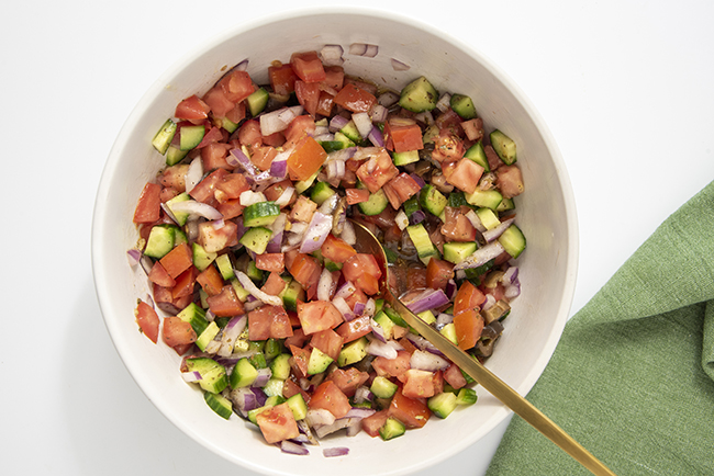 low-carb greek salad