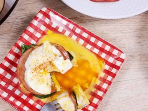 Best Keto Microwave Poached Eggs and Bacon