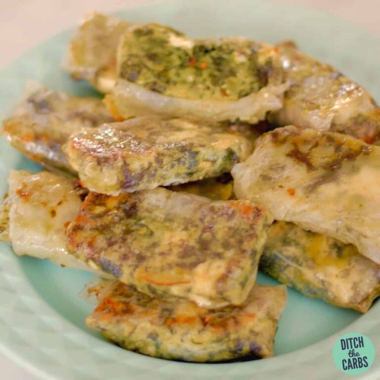 Low Carb Spinach And Feta Parcels