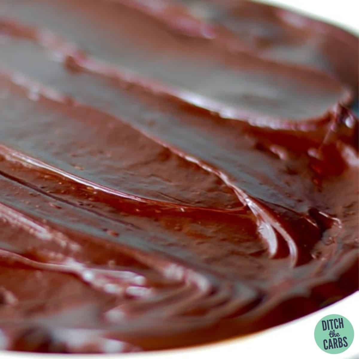 Easy SugarFree Chocolate Ganache (Fast Method) Thinlicious