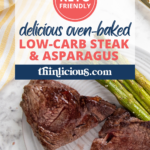 Our Oven-Baked, Low-Carb Steak & Asparagus is high in protein and healthy fat, and low in carbs. It's an easy low-carb dinner you can always feel good about.