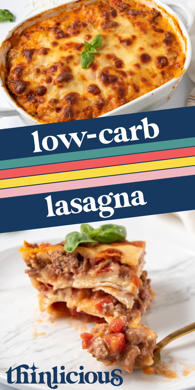 Super Simple Low-Carb Lasagna - Thinlicious