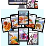 mockups of 5 Ingredients (Or Less) Low-Carb Cookbook on devices