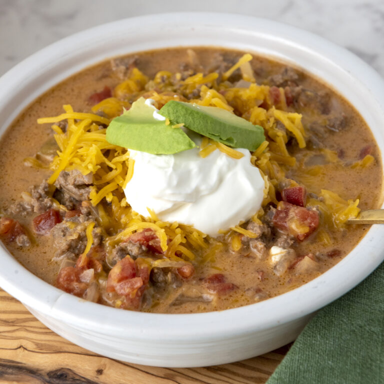 Easy Low-Carb Taco Soup