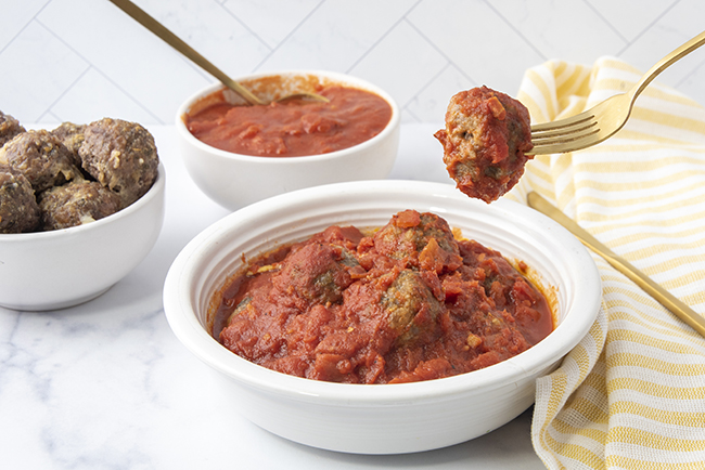 low-carb meatballs