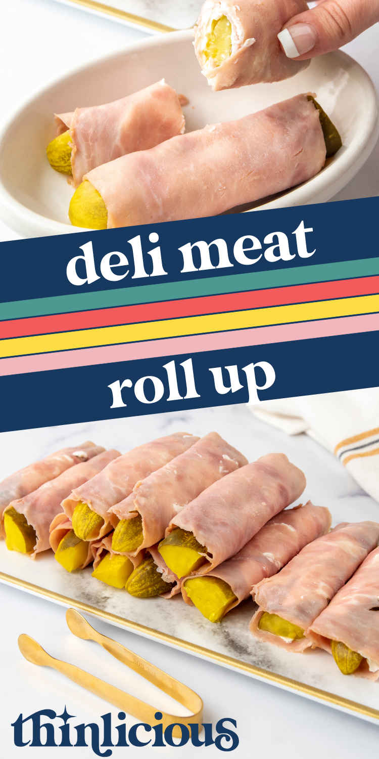 Quick & Easy Deli Meat LowCarb RollUps Thinlicious