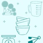 charts showing the best way to measure baking by cups or weight