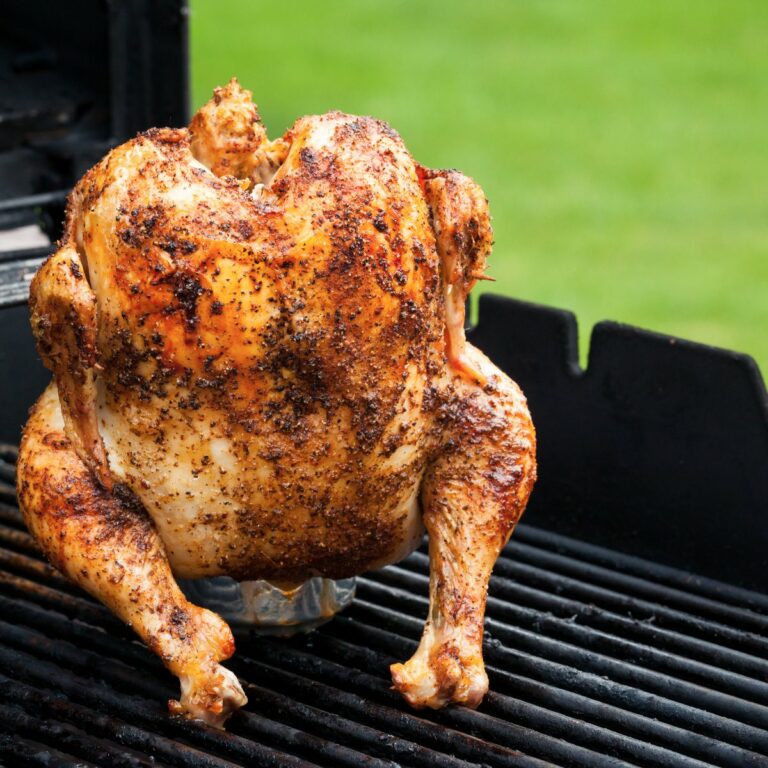 Easy Low Carb Beer Can Chicken