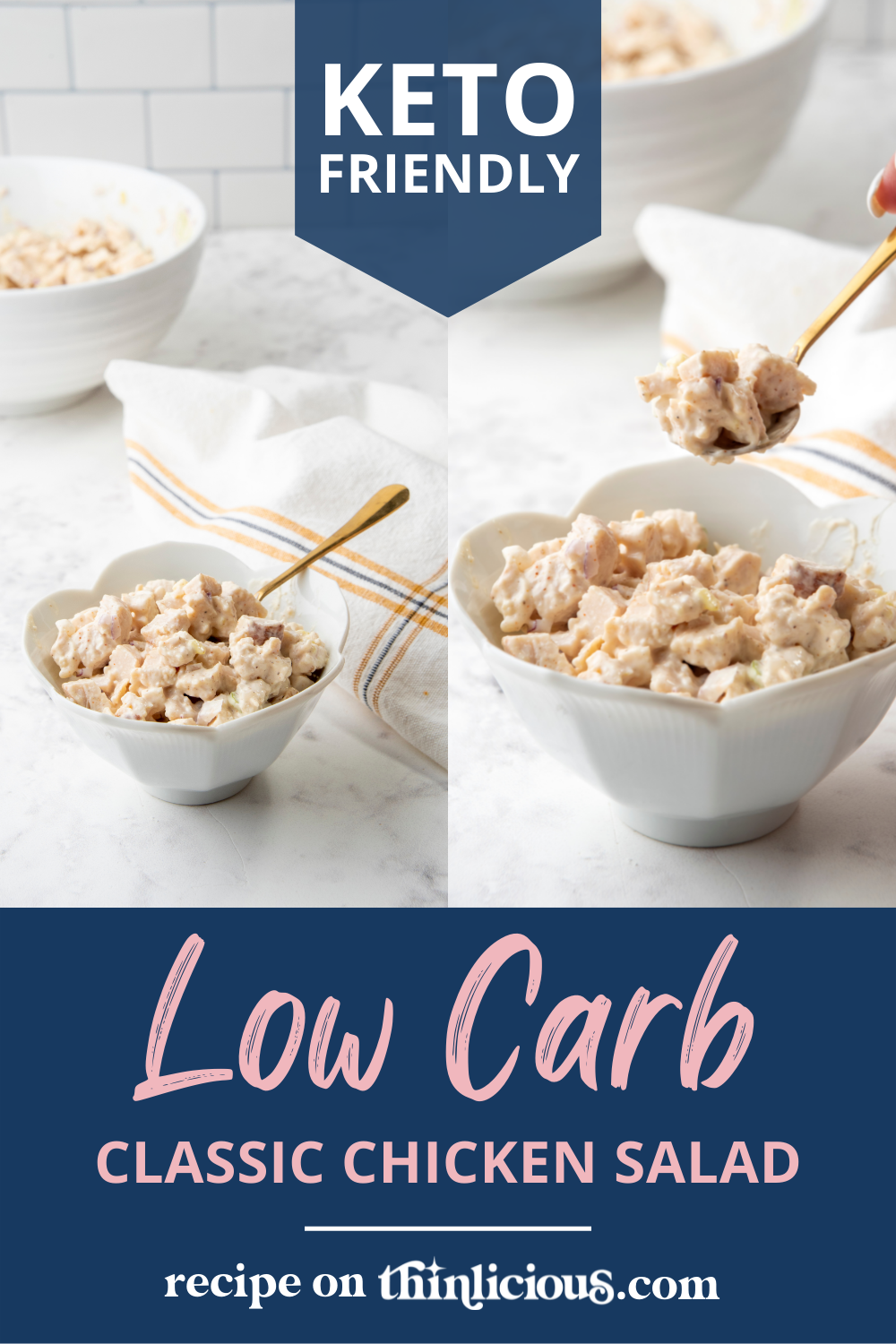 The Best Low Carb Chicken Salad (A Classic Recipe) - Thinlicious
